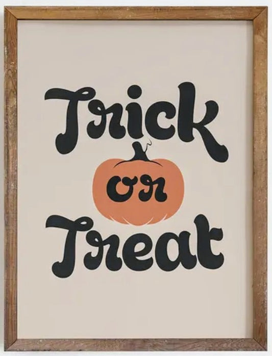 Affiche Halloween : le sortilège du Trick or Treat !